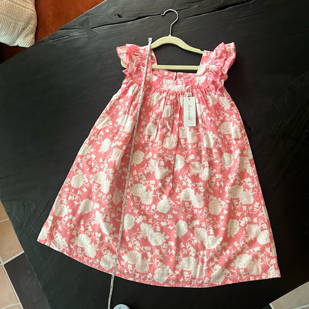 New girls dress pink beet-world